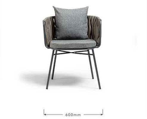 Außenmöbel Stahl Garten Set Plastik Rattan 2 Sitzgelegenheiten Bistro Set für Patio