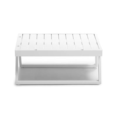 Moderne Aluminiumrahmen Terrassenmöbel Sonnenliegen für Gartensofa Sektionslounge Set
