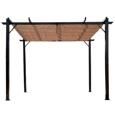 Verwandeln Sie Ihren Hinterhof in einen entspannenden Ort mit AJUNION Aluminium Patio Pergola