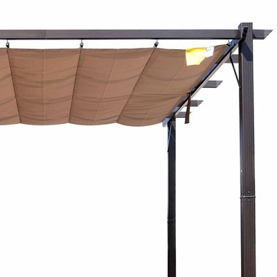 Verwandeln Sie Ihren Hinterhof in einen entspannenden Ort mit AJUNION Aluminium Patio Pergola