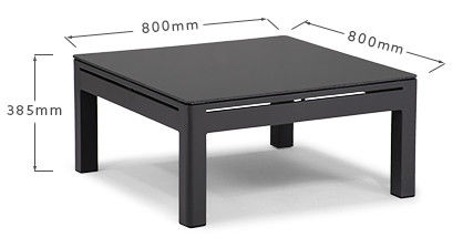 Y Postverpackung AJUNION Moderne Luxus Gartenmöbel L-Form Sektionslounge Set