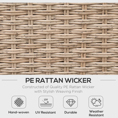 Freizeit Outdoor-Patio-Möbel modernes Design Wicker Rattan Ecksofa Set für den Garten