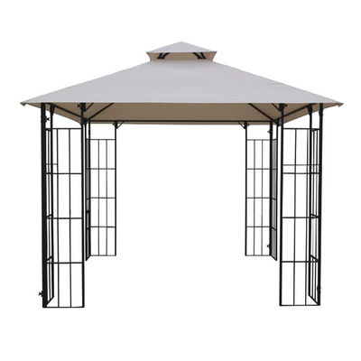 Polyestergewebe D300 x W300 x H280cm Grill Gazebo Ersatzdach für Terrassenunterkunft