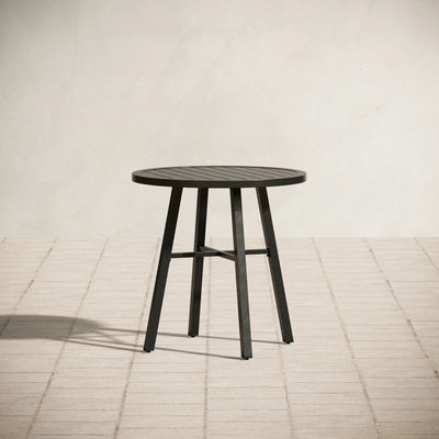 Outdoor Balkon Bistro Set Metall Gartenmöbel mit Klappdesign und 2 Sitzplätzen
