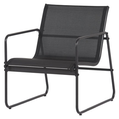 Metallmöbel Patio Set für Garten AGUNION 4-Sitzer Gespräch Lounge Set