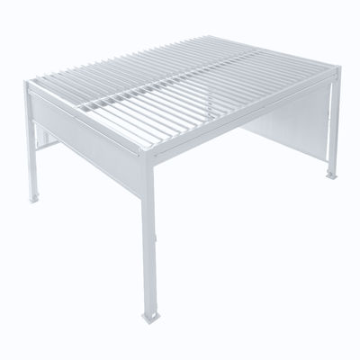 172 kg Lastkapazität Garten-Lauver-Pergola-Dach mit manueller Steuerung Aluminiumrahmen