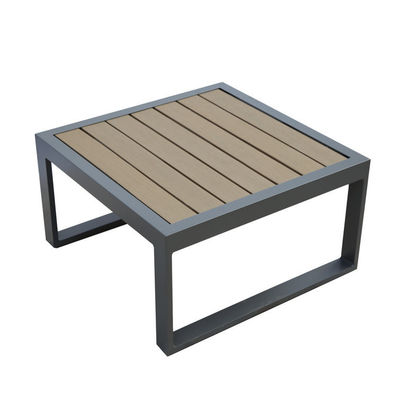 Garten-Set AJUNION L-förmige Sektionssofa mit UKFR-Kissen und Aluminiumrahmen
