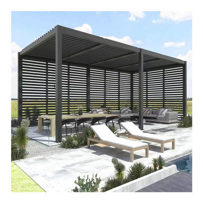 Arches Design AJUNION 3x4M Aluminium Bioklimatische Lockerung Pergola für das Leben im Freien