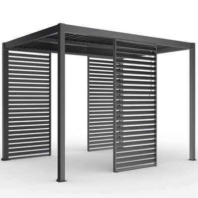Arches Design AJUNION 3x4M Aluminium Bioklimatische Lockerung Pergola für das Leben im Freien