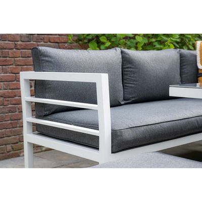 Aluminium Outdoor Esstisch Gartenmöbel Set mit Bank von AJUNION