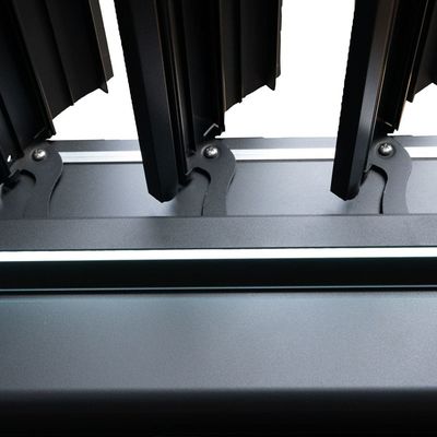 Arches Design AJUNION 3x4M Aluminium Bioklimatische Lockerung Pergola für das Leben im Freien
