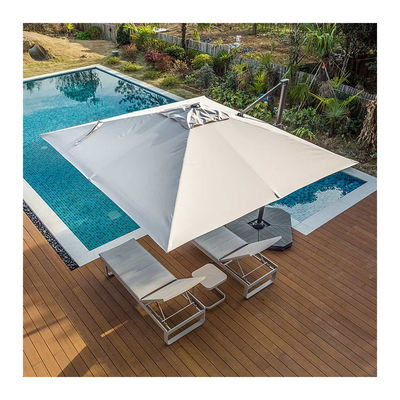 Moderner Design-Stil 1-Tier-Kantelbrecherschirm für Garten Sonnenschatten und Schutz