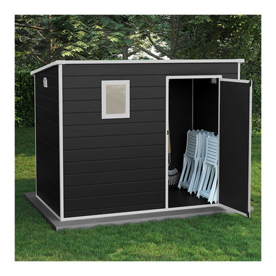 Organisieren Sie Ihre Gartenwerkzeuge effizient mit W236xD130xH194cm verriegelbarem Gartenhaus