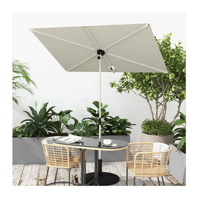 Modernes Design Rechteck Balkon Sonnenschirm Schirm mit wasserdichtem Dach von AJUNION