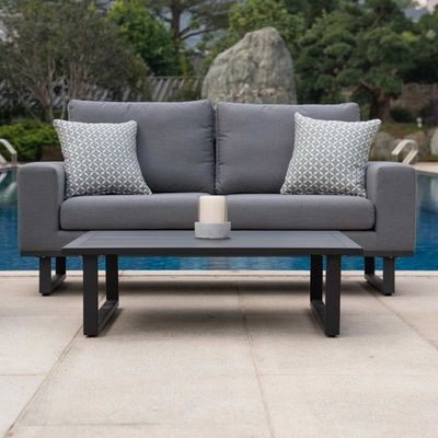 Erhöhen Sie Ihren Garten mit AJUNION All-Weather Stoff Außenmöbel Sofa Lounge Set