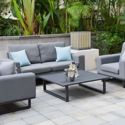 Erhöhen Sie Ihren Garten mit AJUNION All-Weather Stoff Außenmöbel Sofa Lounge Set