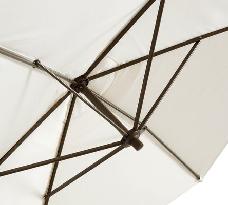 16.5&quot;L x 6&quot;W x 90&quot;H Regenschirm-Paket Luxus-Aluminium-Patio-Regenschirm und weitere Optionen