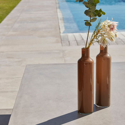 Außenmöbel AJUNION Moderne Aluminium Gartenstuhl mit rechteckigem Esstisch