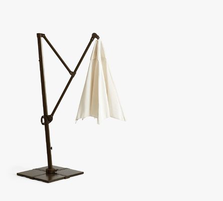 16.5&quot;L x 6&quot;W x 90&quot;H Regenschirm-Paket Luxus-Aluminium-Patio-Regenschirm und weitere Optionen