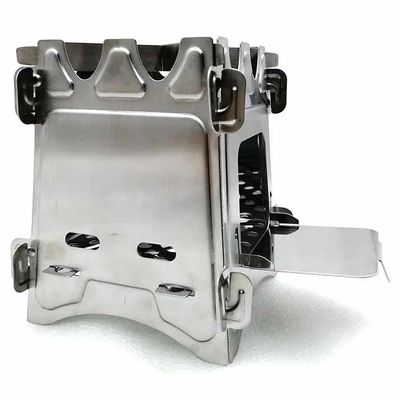20*15*21 cm oder OEM Feuerstellen Edelstahl Mini klappbarer Campingofen für Picknicks