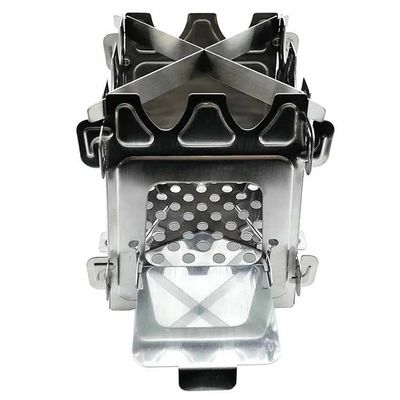 20*15*21 cm oder OEM Feuerstellen Edelstahl Mini klappbarer Campingofen für Picknicks