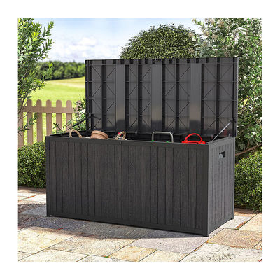 Wetterbeständige Außenlagerbox für Gartenlast > 10 kg W 56 x L 125 x H 61,5 cm