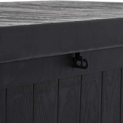 Wetterbeständige Außenlagerbox für Gartenlast > 10 kg W 56 x L 125 x H 61,5 cm