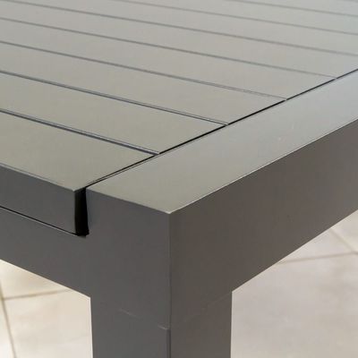 Metall Außenmöbel Esszet AJUNION Luxus Aluminium Erweiterbares Metalltisch