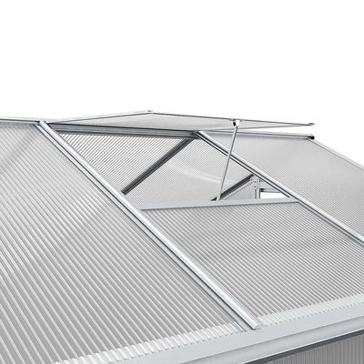 Garten Gewächshäuser von AJUNION Einfach zu montierende Polycarbonat-Aluminium-Rahmenstruktur