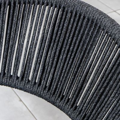 Seil-Weave-Sessel-Stuhl-Esstühle für den Garten