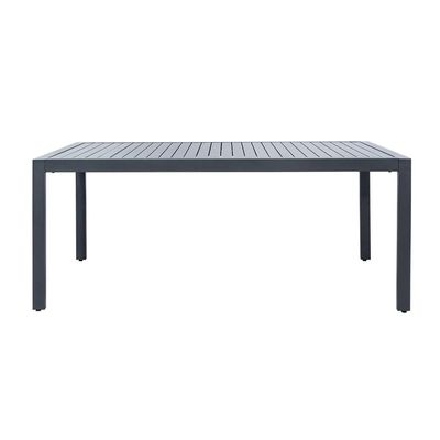 Einschließlich Postverpackung AJUNION Aluminiummetall Outdoor-Esszimmermöbel für 6 Personen