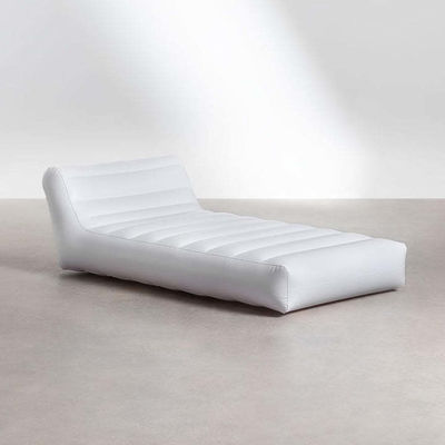 Außenpool Liegestuhl mit Wasserbett Bohnenbeutel Sofa Luftbett 160cm L x 90cm W Langlebig