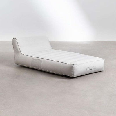 Außenpool Liegestuhl mit Wasserbett Bohnenbeutel Sofa Luftbett 160cm L x 90cm W Langlebig