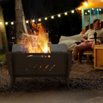 Schnelle Montage Kaffeetafel Kamin für den Außenhof Gartenfeuer Camping