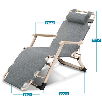 Modernes Design Außenklappbares Chaise Loungestuhl für Patio Garten Strand und Pool