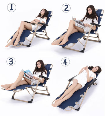 Modernes Design Außenklappbares Chaise Loungestuhl für Patio Garten Strand und Pool