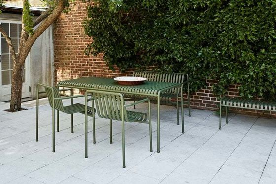 Postverpackung Stahlrahmen Außenmöbel Garten Set minimalistischer Stil von AJUNION