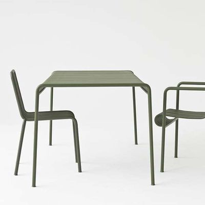 Verwandeln Sie Ihren Außenraum mit AJUNION Minimalist Stahl Sessel W63 x D66 x H80cm