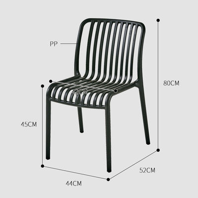 Innen- und Außenbereich Stackbare Plastik-Metalldrahtstühle für das Essen in Hotels, Gärten und Restaurants