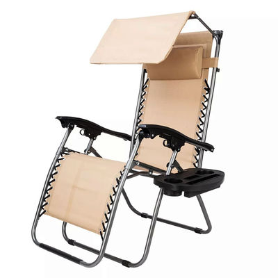 Custom Logo Traditionelles Design Stil Chaise Klapplehnen Loungestuhl zum Campen