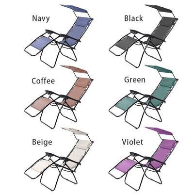 Custom Logo Traditionelles Design Stil Chaise Klapplehnen Loungestuhl zum Campen