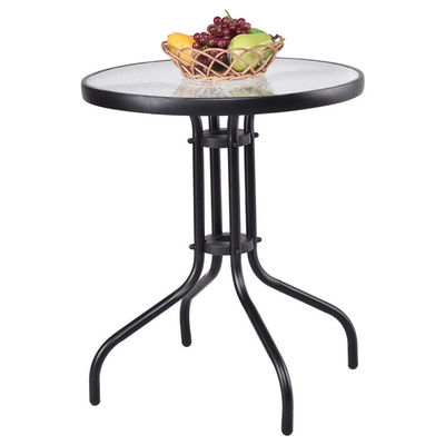 Outdoor Bistro Bar Cafe Balkon Garten Terrasse Custom Logo Stickerei oder Drucktisch