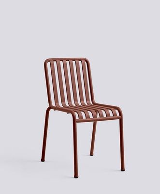 Minimalistischer Stil Outdoor-Metallmöbel Set L56 x W47 x H80cm Stuhl Größe Stahlrahmen