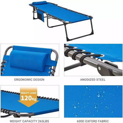 Outdoor Patio Garten Strand tragbare Camping Sonnenliegen Stuhl mit leichtem Design