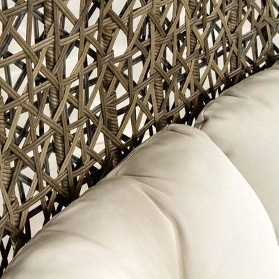 Moderner Design-Stil AJUNION Patio-Schaukeln WickerRattan Hängestuhl für Außenmöbel