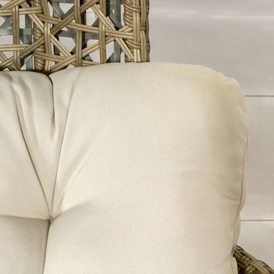 Moderner Design-Stil AJUNION Patio-Schaukeln WickerRattan Hängestuhl für Außenmöbel