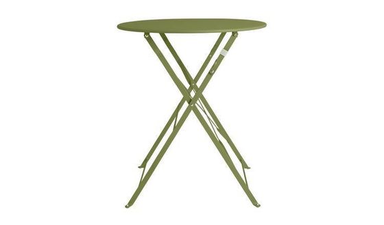Stilvolles Metall-Stahl-Garten-Set für Terrasse Garten-Cottage W80xD68xH82cm Outdoor Bistro-Set
