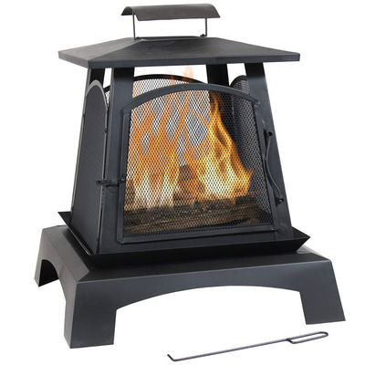 Outdoor-Portable Holzbrennkamin für Gartenfeuer Camping Picknick