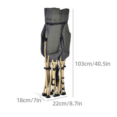 Außenbereich Portable Klapplehne Klappstuhl Lounge für Outdoor-Aktivitäten
