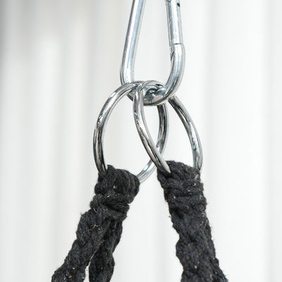 Außenmöbel Macrame Baumwollseil Hängematte Sessel Schaukeln für Innen- und Außenbereich
